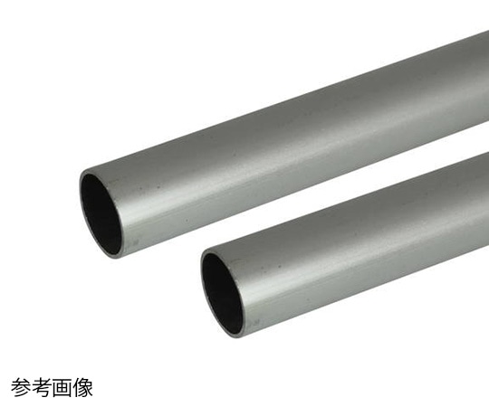 安田 アルミ丸パイプ 2m 1.0×10mm シルバー 2本組 1組 (ご注文単位1組) 【直送品】