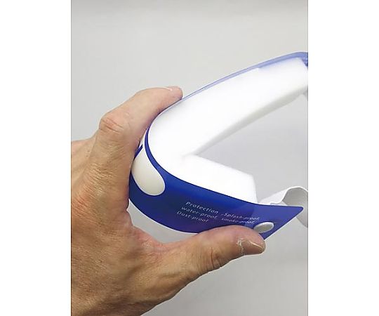 熱田資材 (WING ACE) フェイスシールドα 10枚入FS-025 1パック (ご注文単位1パック) 【直送品】