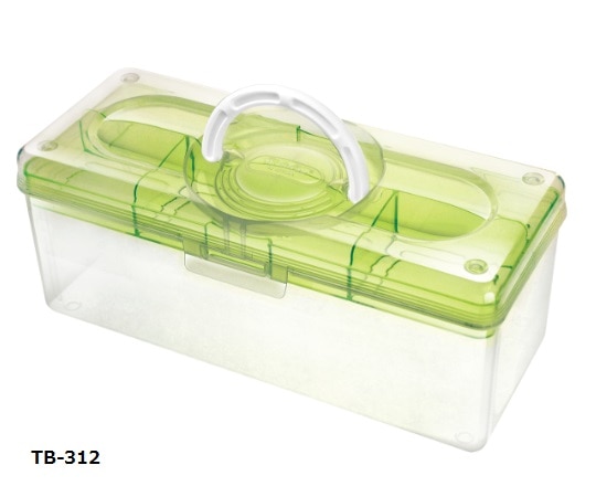 アズワン クリア救急箱TB-312 1個 (ご注文単位1個) 【直送品】