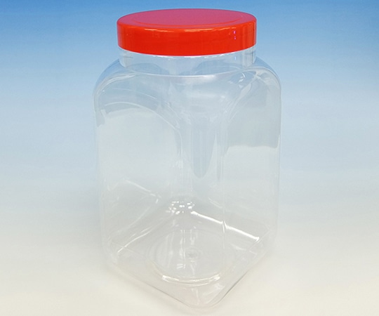 日本緑十字社 角型PET容器375424 1個 (ご注文単位1個) 【直送品】