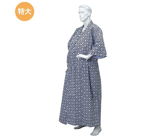 神戸生絲 ガーゼ寝巻 紳士 特大No.28特大 1枚 (ご注文単位1枚) 【直送品】
