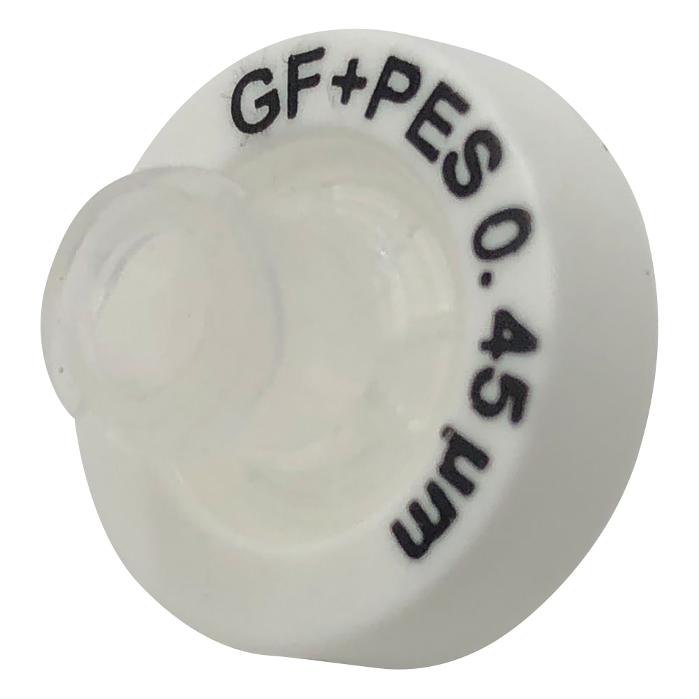 アズワン シリンジフィルター (プレフィルター付き) PES (ポリエーテルスルホン) φ13mm/0.45um 1箱 (100個入) PFSF-1345PE 1箱 (ご注文単位1箱) 【直送品】
