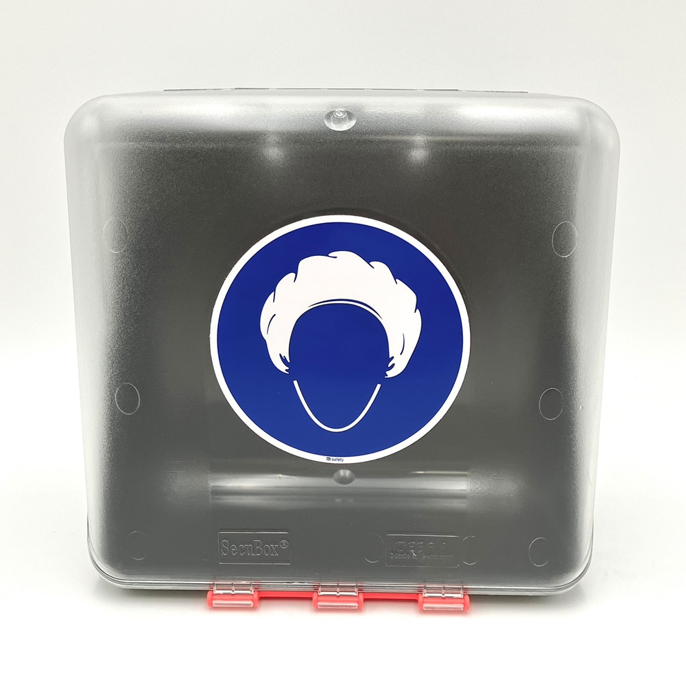 アズワン キャップ用安全保護用具保管ケース クリアMIDI-14 1個 (ご注文単位1個) 【直送品】