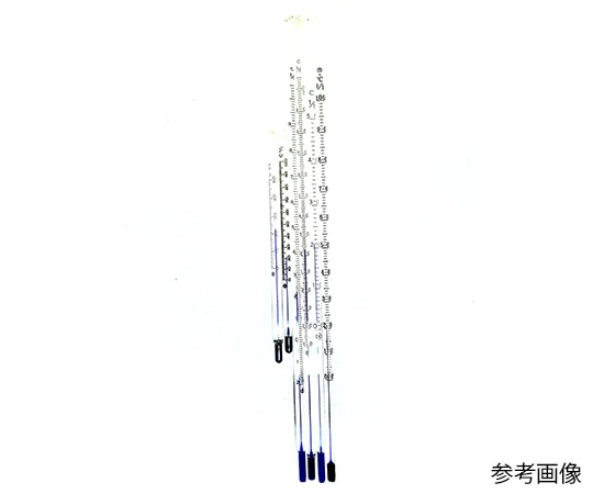 日本計量器工業 青液棒状温度計 0～100℃ 150mm 1本 (ご注文単位1本) 【直送品】