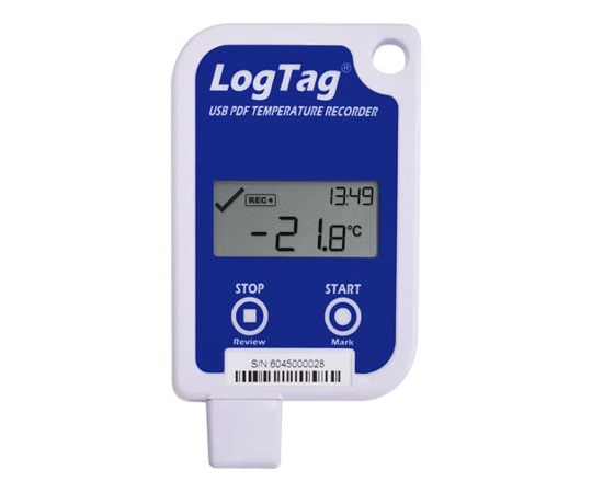 Logtag Recorders 温度ロガー (ソフトウェア不要、自動PDFレポート作成) UTRID-16 1台 (ご注文単位1台) 【直送品】