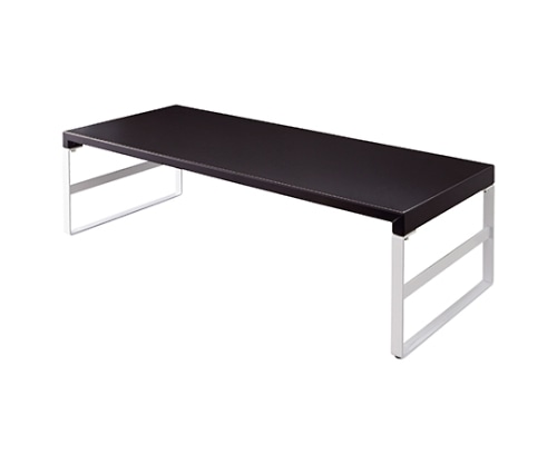 LIHITLAB 机上台＜幅590mm・ハイタイプ＞ 24黒A7333-24 1個 (ご注文単位1個) 【直送品】