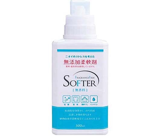 カネヨ石鹸 無添加柔軟剤 本体 500mL 1個 (ご注文単位1個) 【直送品】
