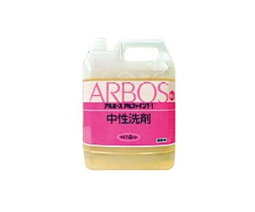 アルボース アルボース アルファイン (中性洗剤) T-1 4kg2000700 1個 (ご注文単位1個) 【直送品】