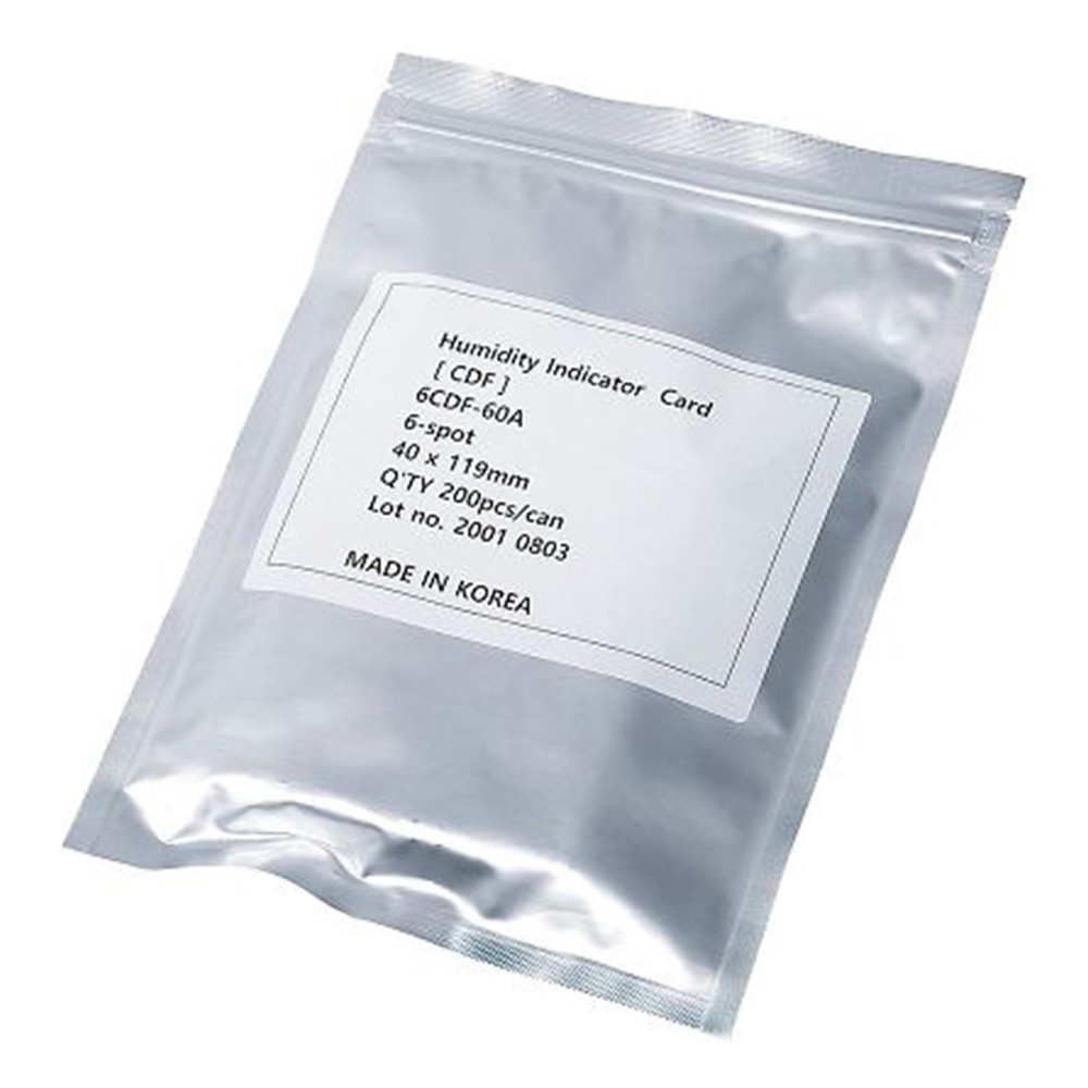 アズワン 湿度インジケーター可逆式 40×119mm 200枚入E133-4-A1 1袋 (ご注文単位1袋) 【直送品】