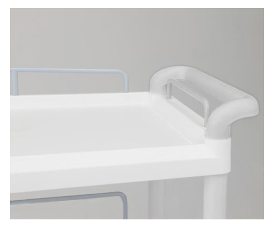 アズワン モバイルイージーカート用オプションパーツ ME11・31用ハンドル グレー 1個 (ご注文単位1個) 【直送品】