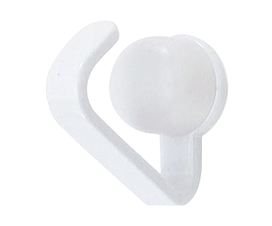 日軽産業 Jフック・セミトライアングル ホワイト 2個入MJ-020W 1セット (ご注文単位1セット) 【直送品】