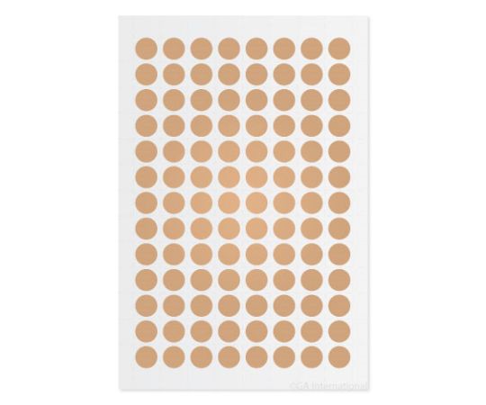 GA International クライオドット Φ9mmタイプ ベージュ 104ドット×5シート入LT-9BE 1袋 (ご注文単位1袋) 【直送品】