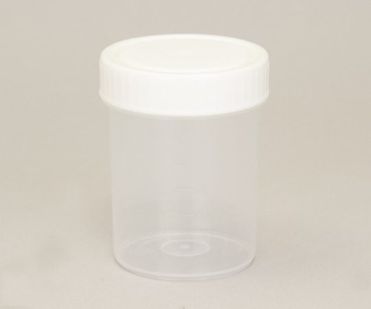 アズワン 滅菌サンプル容器 (個包装タイプ) 白 120mL 1箱 (200個入) P40104W 1箱 (ご注文単位1箱) 【直送品】