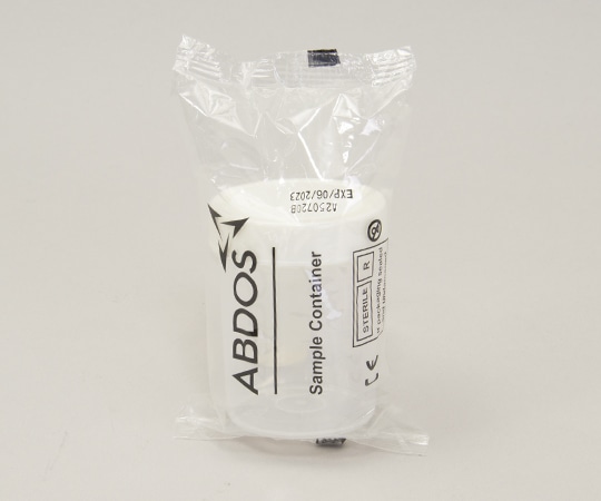 アズワン 滅菌サンプル容器 (個包装タイプ) 白 120mL 1箱 (200個入) P40104W 1箱 (ご注文単位1箱) 【直送品】