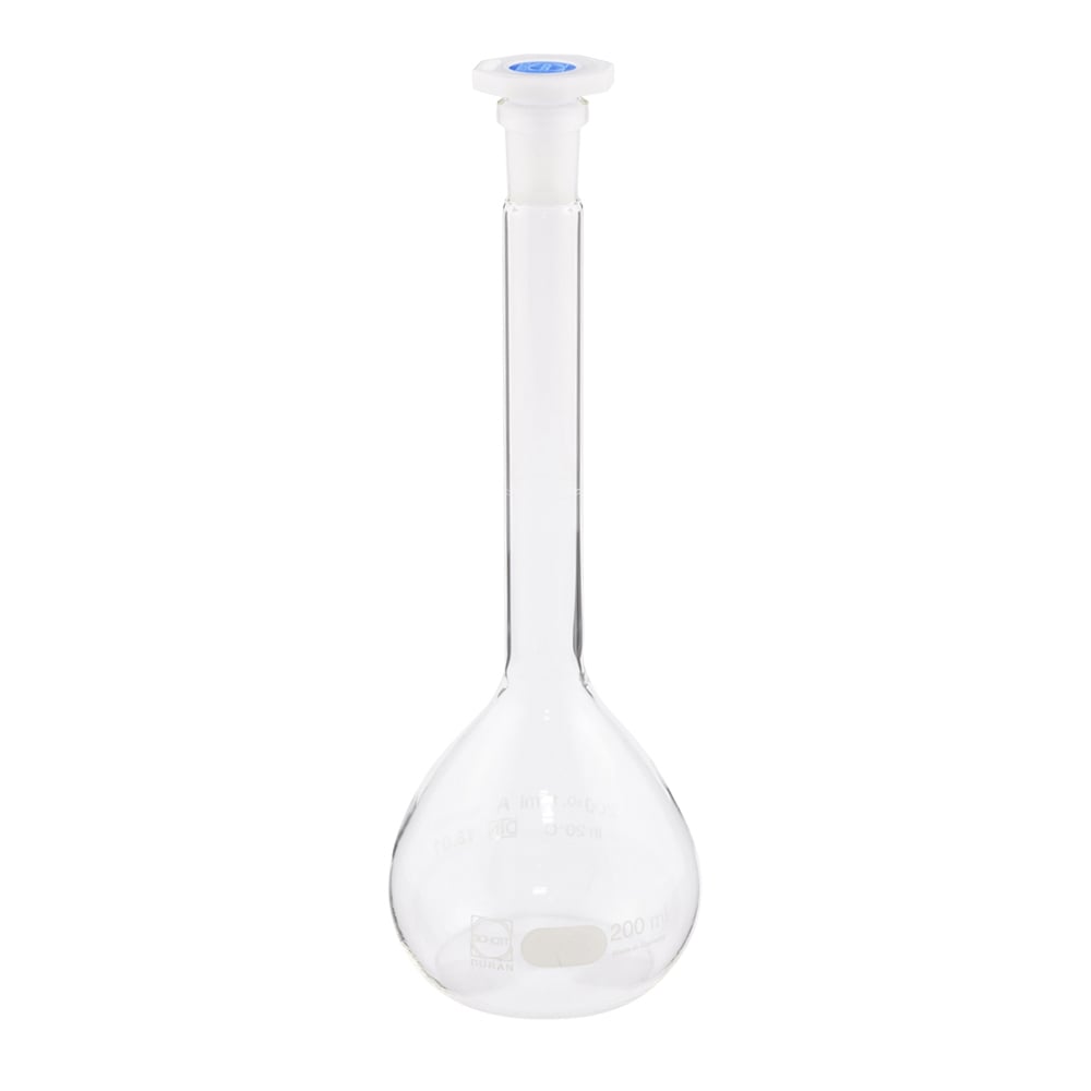 SCHOTT/DURAN メスフラスコ ClassA 200mL216783204 1個 (ご注文単位1個) 【直送品】