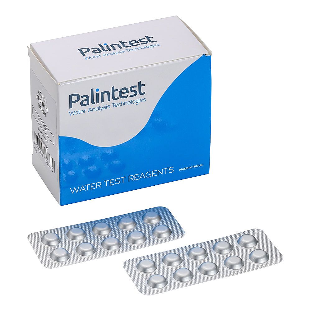 あけぼの化学 残留塩素低濃度試薬 (遊離) DPD-1R 250T 1ケース (250錠入) 1ケース (ご注文単位1ケース) 【直送品】