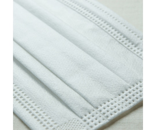 小野商事 不織布3層マスク レギュラーサイズ 50枚入WS7001 1箱 (ご注文単位1箱) 【直送品】