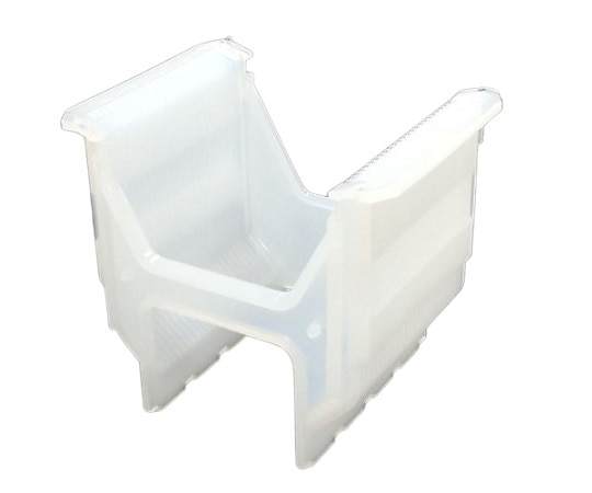 ミライアル ウェハーキャリア (PFA) 6インチKM-60NA 1個 (ご注文単位1個) 【直送品】