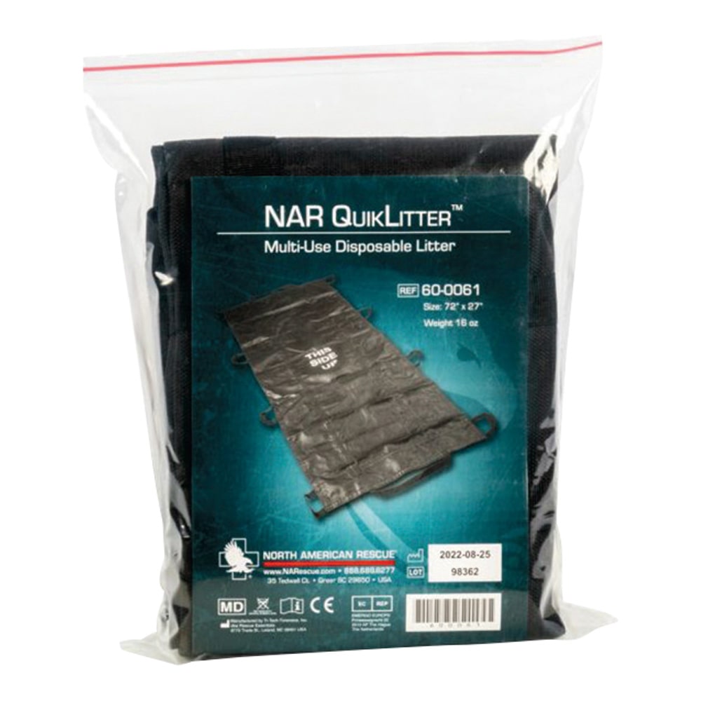 オーストリッチインターナショナル コンパクト担架 クイックリッターA01101RE 1枚 (ご注文単位1枚) 【直送品】