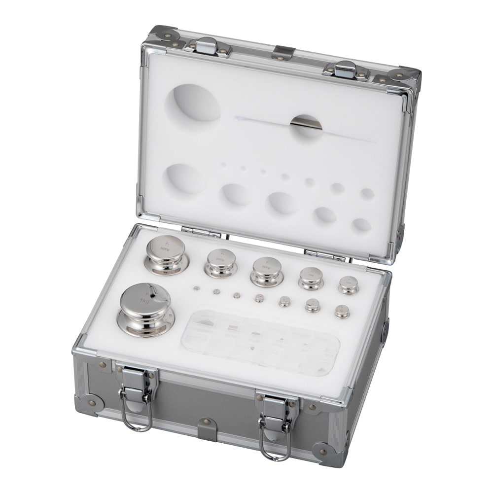 アズワン 分銅セットWS1F1K 1個 (ご注文単位1個) 【直送品】