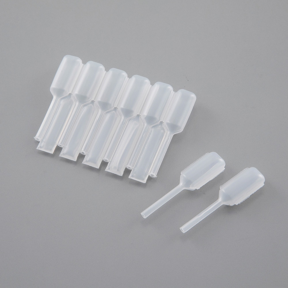 アズワン 微量スポイト (6連式) 0.2mL 1袋 (6本×100セット入) 1袋 (ご注文単位1袋) 【直送品】