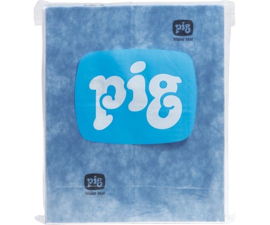 ニューピグコーポレーション ピグ吸水マット 10枚入WTR00710P 1袋 (ご注文単位1袋) 【直送品】