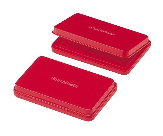 シヤチハタ シヤチハタスタンプ台 小形 赤HGN-1-R 1台 (ご注文単位1台) 【直送品】