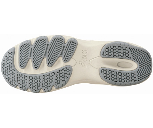 アズワン ナースウォーカー201 ホワイト×ライトグレー 24.5cmFMN201-0113 245 1枚 (ご注文単位1枚) 【直送品】