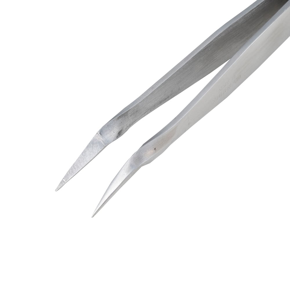 アズワン ミクロカッティングピンセット 120mm 10mm 45°MC17-SA 1本 (ご注文単位1本) 【直送品】