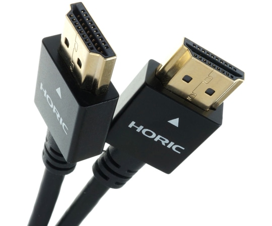 ホーリック HDMIケーブル 1m ブラックHDM10-494BK 1本 (ご注文単位1本) 【直送品】