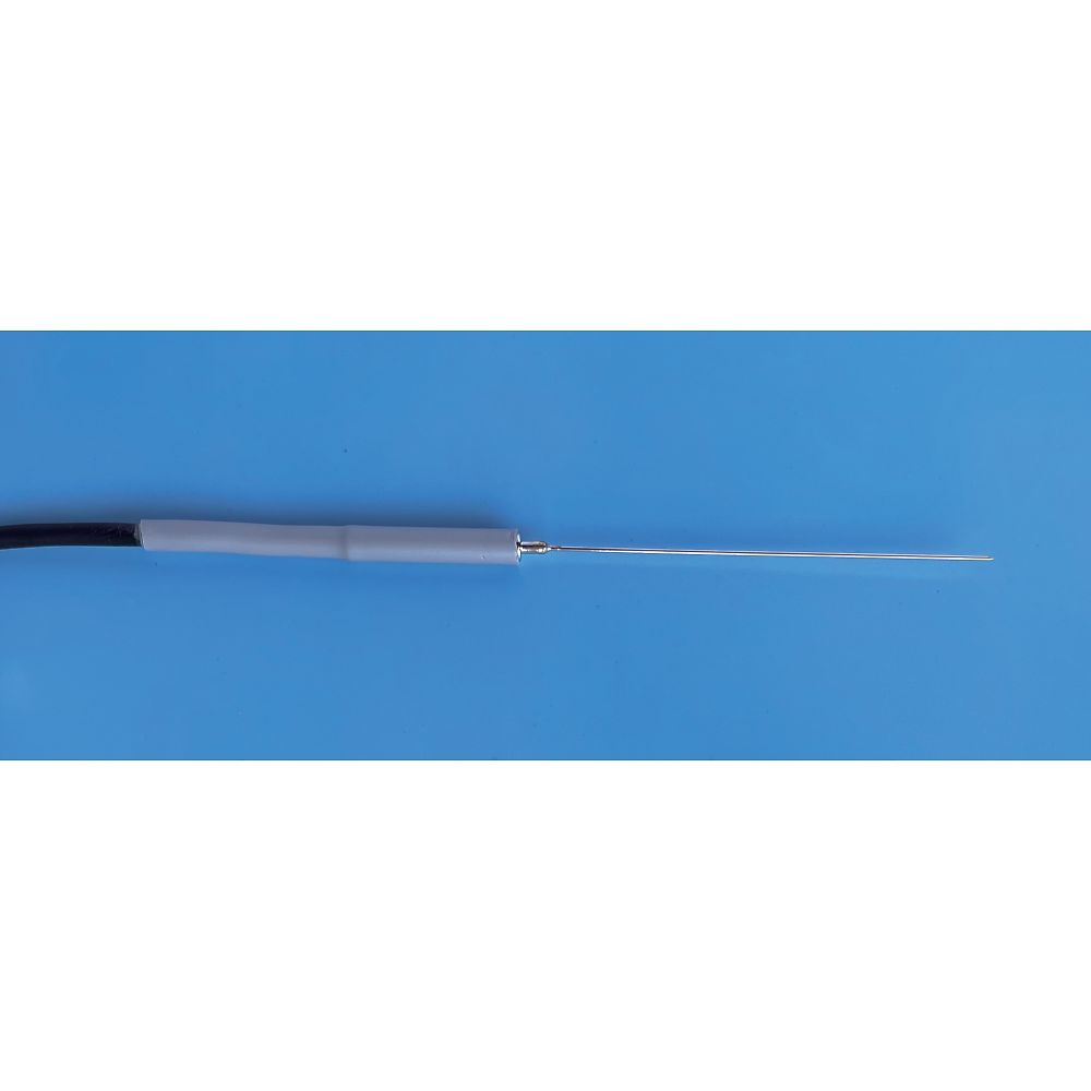 サーモポート 高速応答デジタル中心温度計 (キャリブレーション機能付) 用センサ (φ1mm、L＝90mm) TKP-1090 1個 (ご注文単位1個) 【直送品】