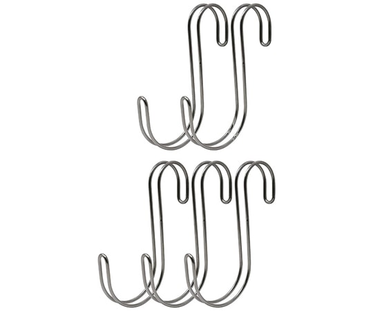 セーブインダストリー ステンレス製ズレにくいS字フック 大 5個組SV-6544 1組 (ご注文単位1組) 【直送品】