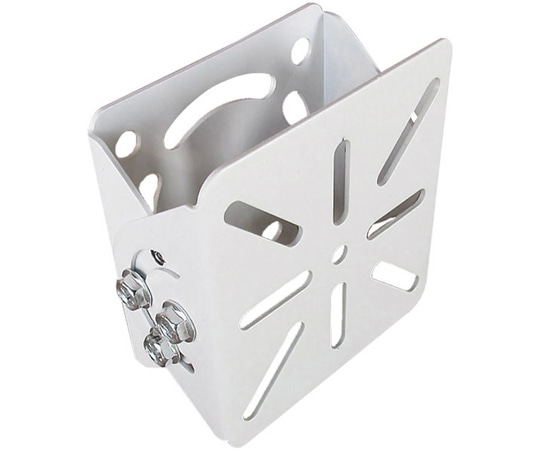 ビットストロング 監視カメラ ユニバーサル 角度調整 ハウジングブラケット取り付け金具【白】BS-KANKANA-B2 1個 (ご注文単位1個) 【直送品】