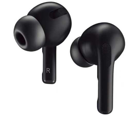 Lazos Bluetoothイヤホン V5.3+EDR 黒L-TWS-1 1個 (ご注文単位1個) 【直送品】