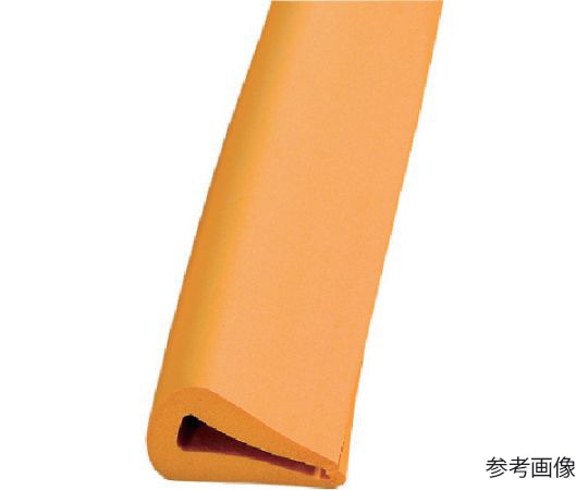 カーボーイ 安心クッション はさみこみ型 幅18mm イエローAC87 1本 (ご注文単位1本) 【直送品】