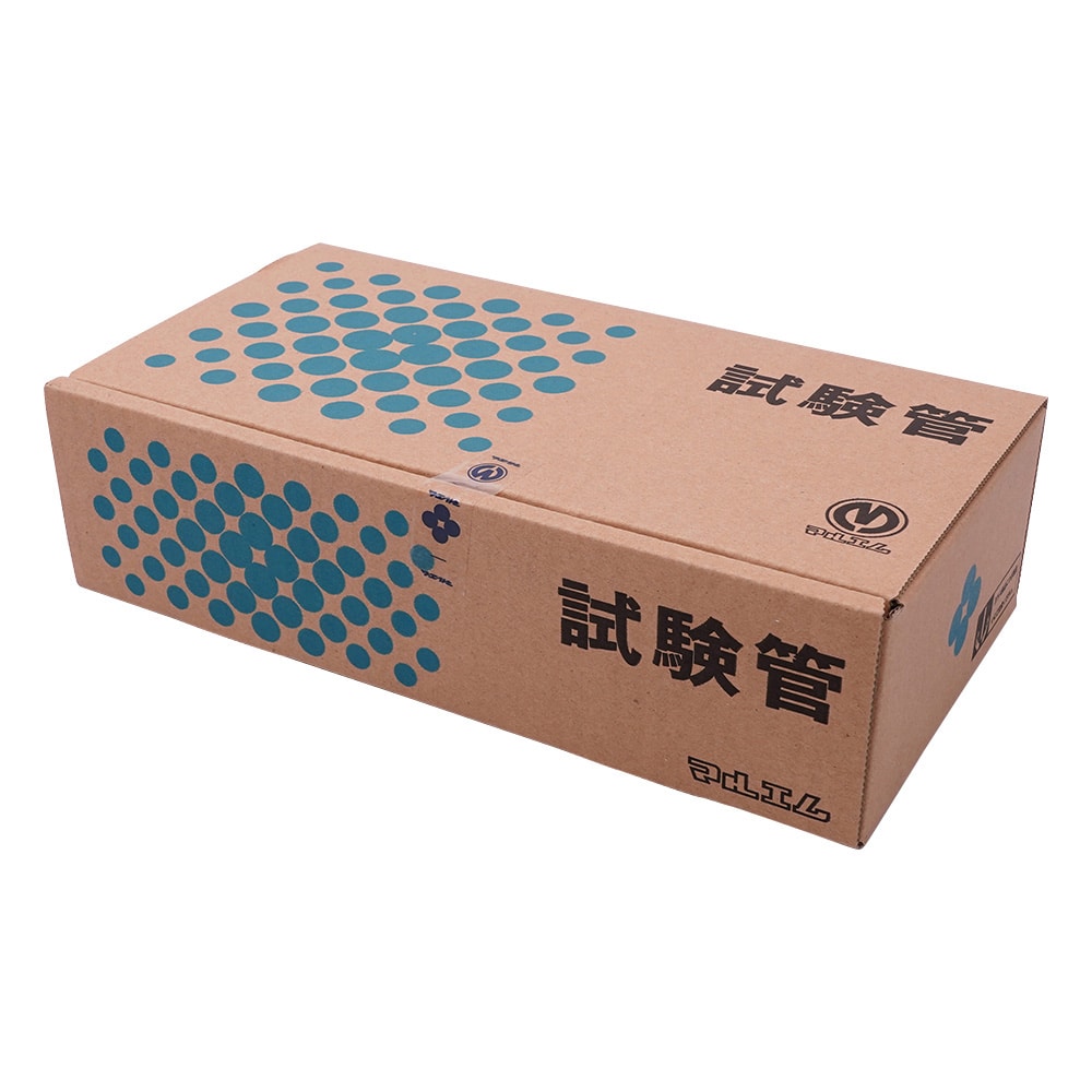 アズワン 試験管 (リップ付) 滅菌済 φ12 ×120mm 1袋 (10本入) A-12 1袋 (ご注文単位1袋) 【直送品】