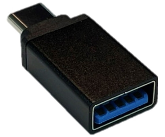 トライメイト USB typeC to A 変換アダプタ ブラックTR-UCA001-BK 1個 (ご注文単位1個) 【直送品】