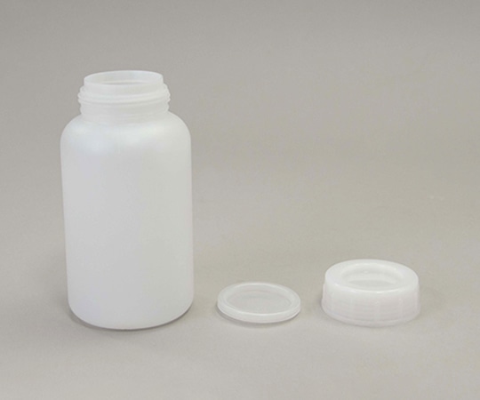 アズワン 広口瓶 (中栓付き) 500mLNVW-500 1本 (ご注文単位1本) 【直送品】