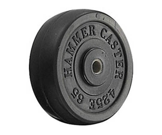 ハンマーキャスター E型ゴム車輪425ER65 1個 (ご注文単位1個) 【直送品】
