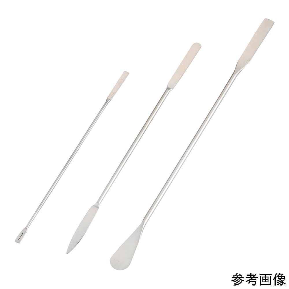 アズワン ステンレス製スパチュラ 195mmHS15907 1本 (ご注文単位1本) 【直送品】
