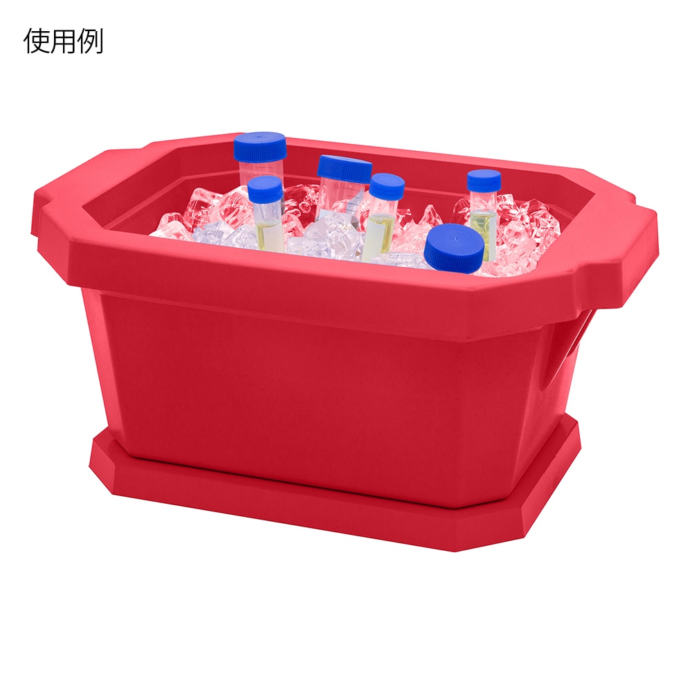 アズワン アイスパン (Magic Touch 2 (TM) ) 4L レッドM16807-4103 1個 (ご注文単位1個) 【直送品】