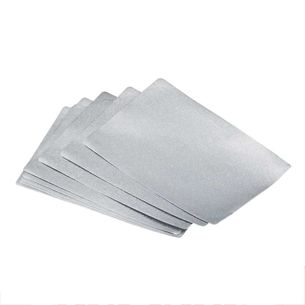 アズワン セミオートプレートシーラー (温度・時間可変タイプ) 用アルミフィルム (1パック100枚入) SF-150 1パック (ご注文単位1パック) 【直送品】