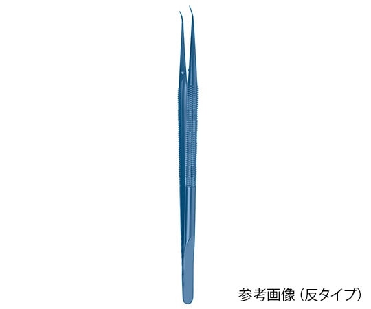 アズワン ラウンドハンドルマイクロピンセット (チタン製) 反NVMF 61/T 1個 (ご注文単位1個) 【直送品】