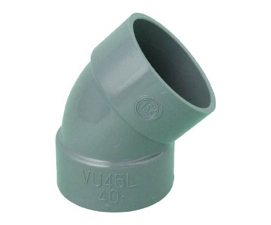 東栄管機 VU継手45°エルボ 100VU45L100 1個 (ご注文単位1個) 【直送品】