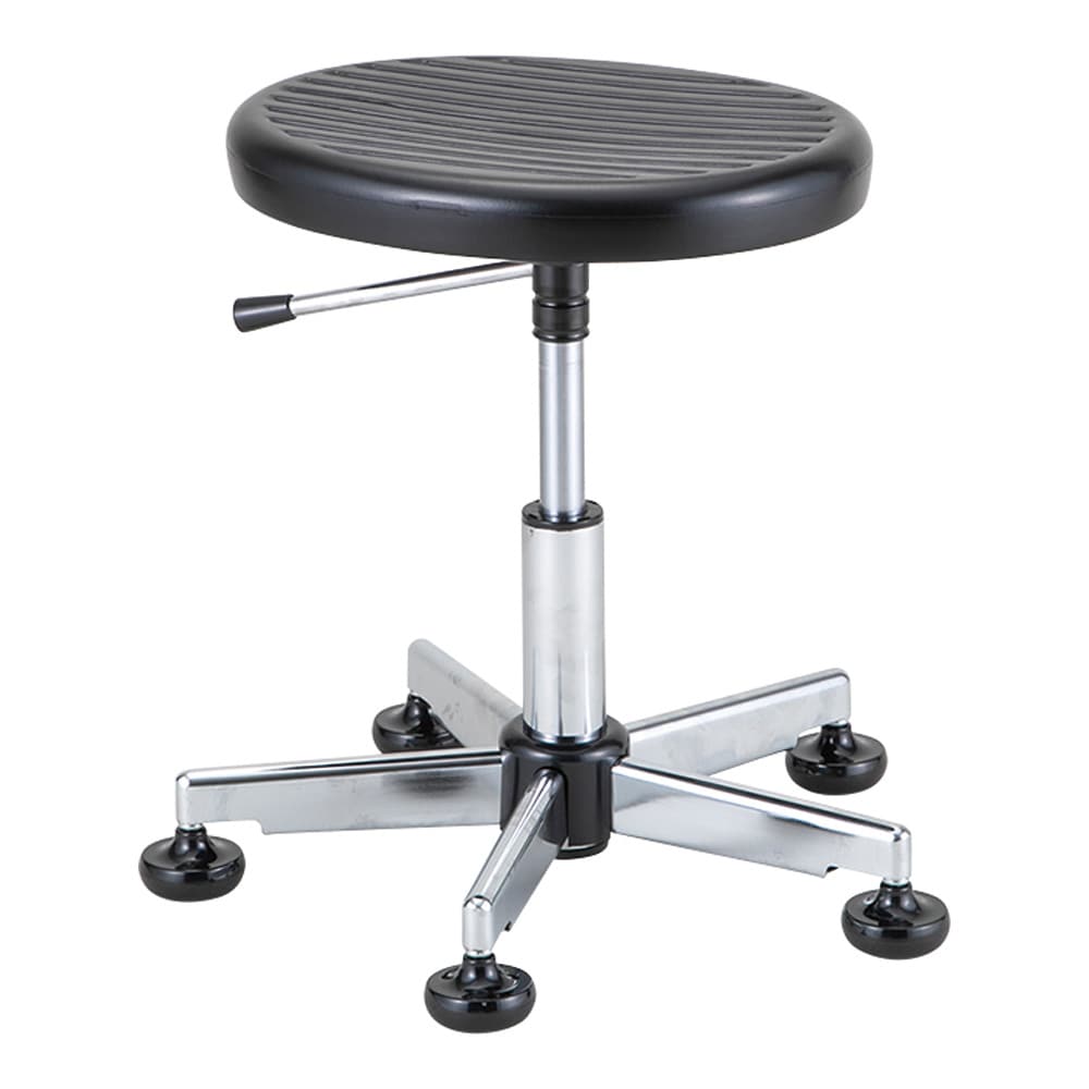 アズワン クリーンルーム用チェアー (固定脚タイプ) 背無し リング無しCT-100 1個 (ご注文単位1個) 【直送品】