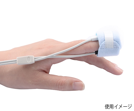 アズワン リユーザブルSpO2センサ (日本光電互換) /成人・新生児 ソフト/1.5mNV605-16 1台 (ご注文単位1台) 【直送品】