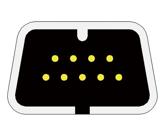 アズワン リユーザブルSpO2センサ (日本光電互換) /成人・新生児 ソフト/1.5mNV605-16 1台 (ご注文単位1台) 【直送品】