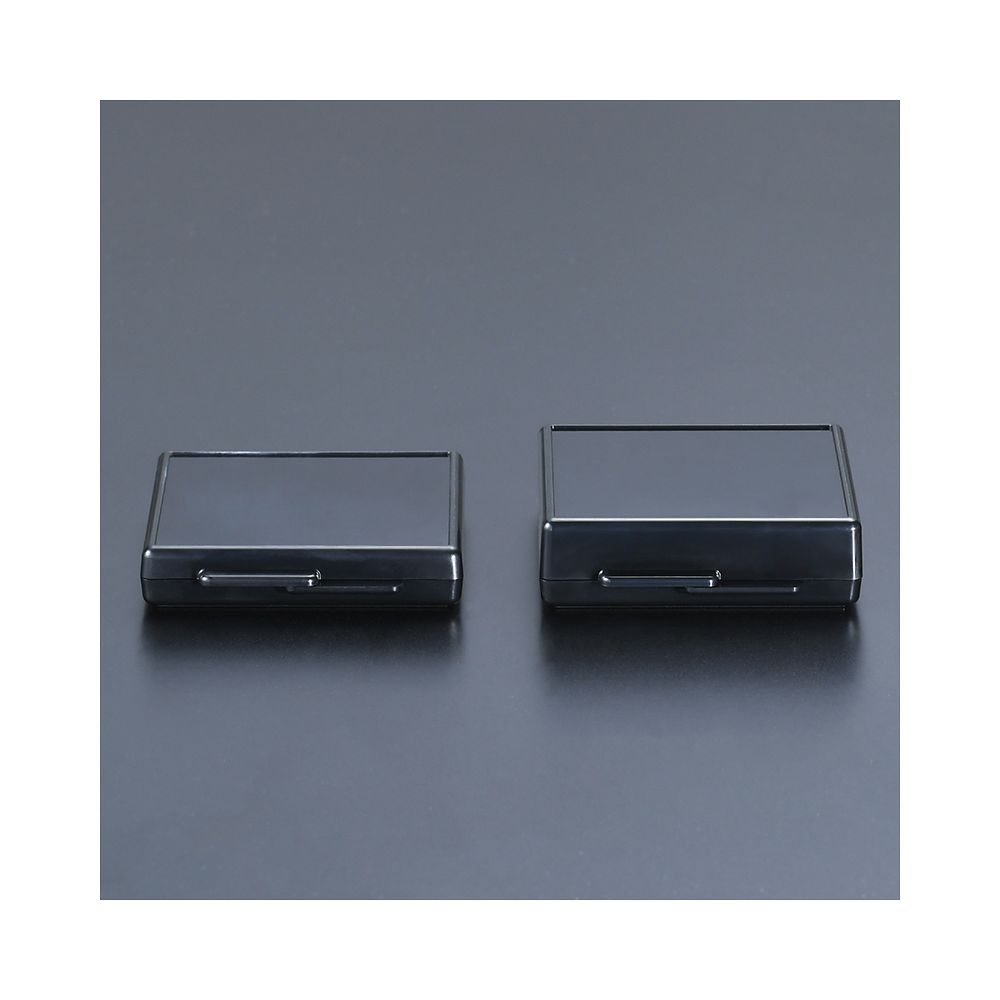 エクシール 精密部品搬送ケース ゲルベース 2インチ 黒 フラットFS9 Lタイプ 1個GC00-16001AS 1個 (ご注文単位1個) 【直送品】