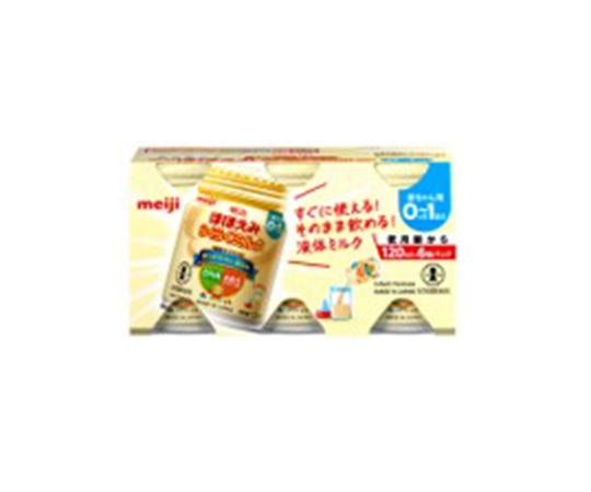 明治 明治ほほえみ らくらくミルク 120mL 24缶 1ケース (ご注文単位1ケース) 【直送品】