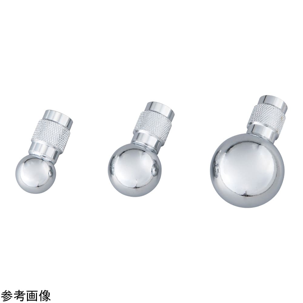 アズワン フォースゲージ用アタッチメント 圧縮用球型治具 φ22mm 1個 (ご注文単位1個) 【直送品】